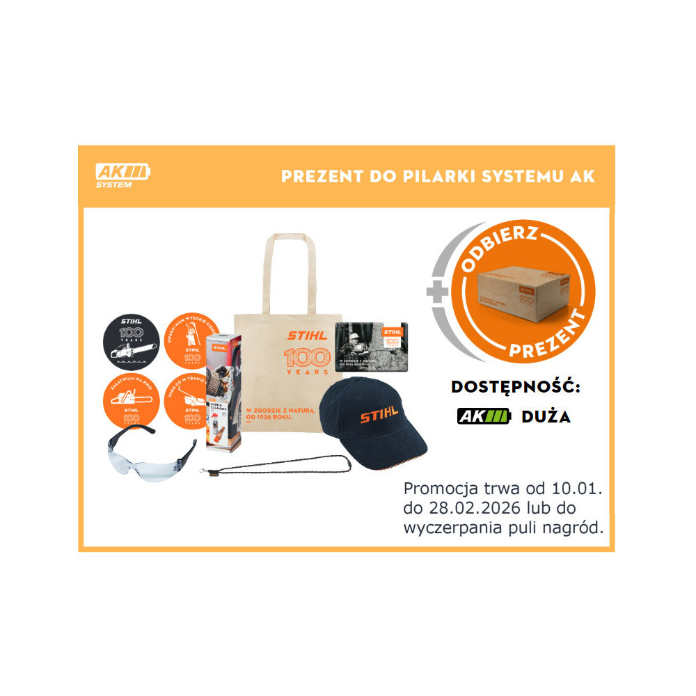 Pilarka akumulatorowa STIHL MSA 70 C-B (ZESTAW)