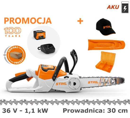 Pilarka akumulatorowa STIHL MSA 70 C-B (ZESTAW)