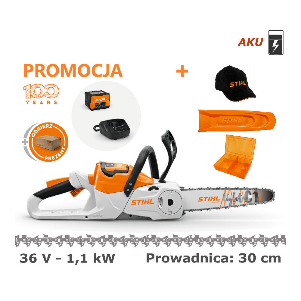 Pilarka akumulatorowa STIHL MSA 70 C-B (ZESTAW)