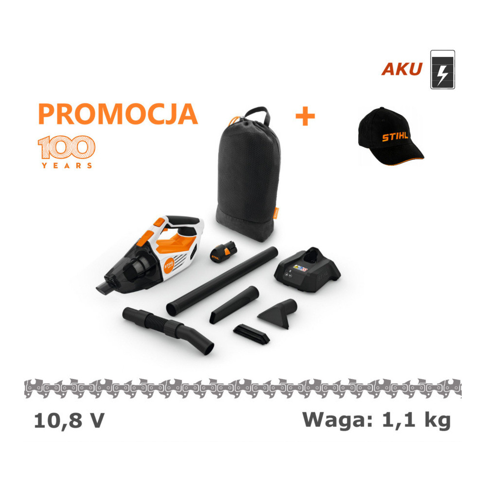 Odkurzacz akumulatorowy STIHL SEA 20 (zestaw)