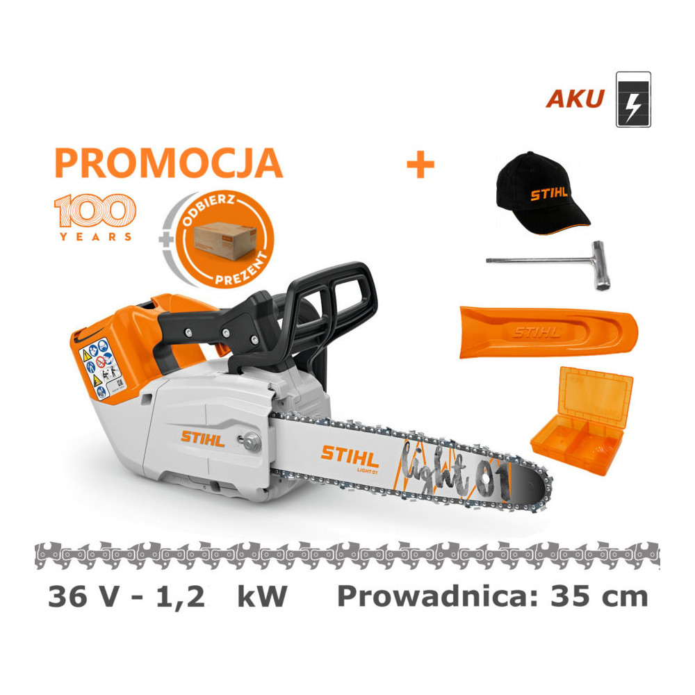 Pilarka akumulatorowa STIHL MSA 190 T